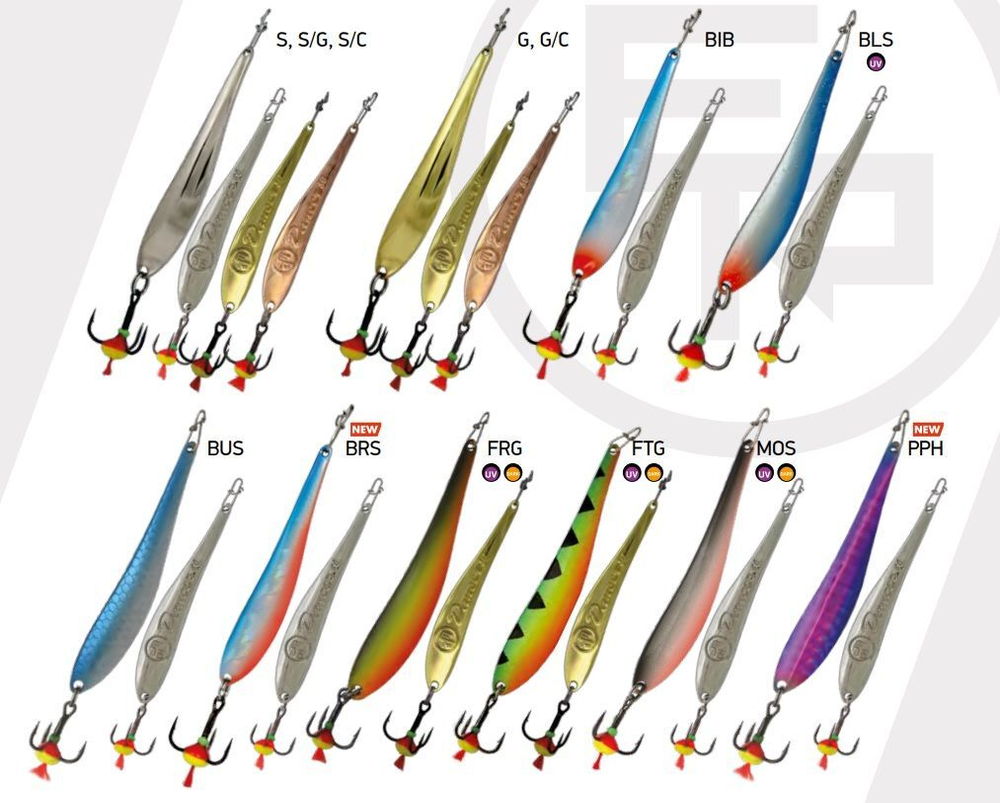 Блесна для рыбалки Dancer, 70мм, 11г, вертикальная 1 шт