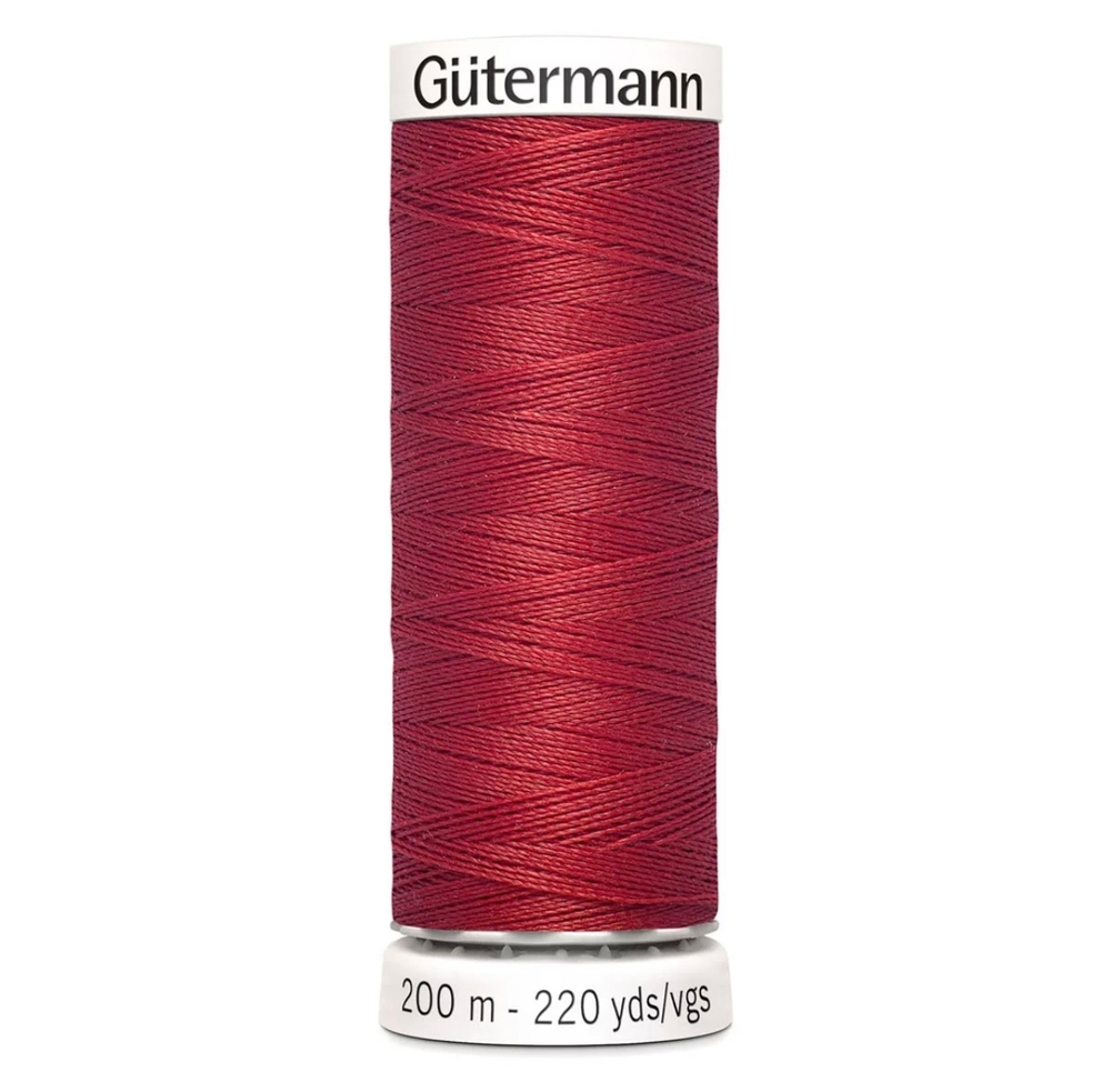 Нить Sew-All 200 м, Gutermann, 026 огненно-красный