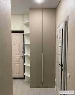 Шкафы в прихожую с зеркалом и тумбой