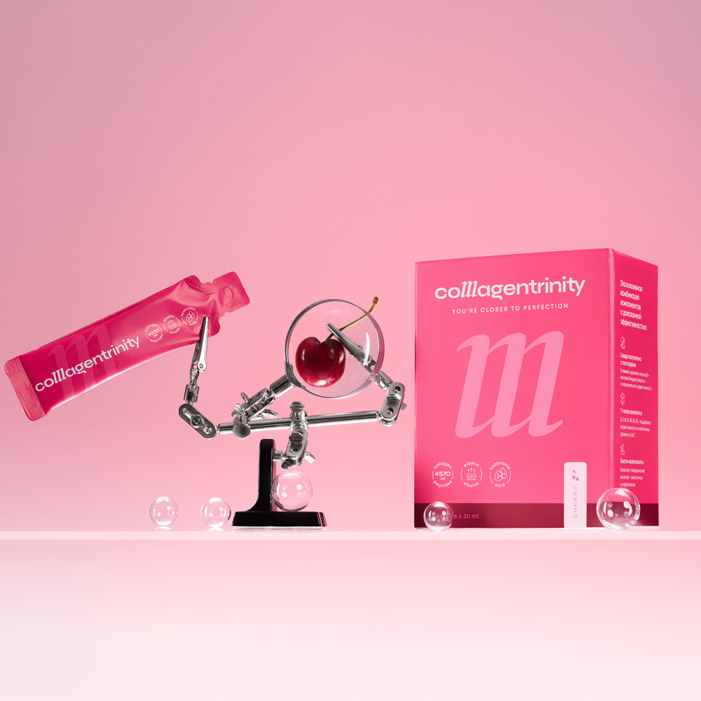 Greenflash Collagentrinity Коллаген Тринити со вкусом вишни, 20 готовых порций