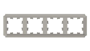 ATLASDESIGN ANTIQUE 4-постовая РАМКА, универсальная, ШАМПАНЬ