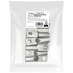 Наконечник кабельный ЭРА ТА 240-20-20 алюминиевый ГОСТ 9581-80 | Аксессуары для электромонтажа