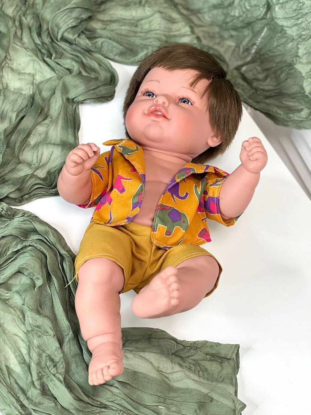 Кукла Manolo Dolls виниловая Leo 45см в пакете (8298)