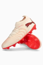 Бутсы Puma Future 9 Match FG/AG Junior - белый