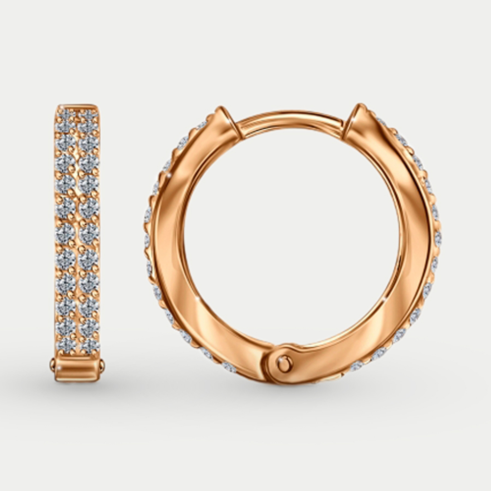 Серьги золотые