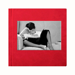 Photobook 15х15 eco-leather "Rosso"