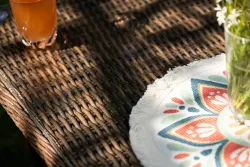 "Прованс" лаунж-зона плетеная из искусственного ротанга, цвет коричневый