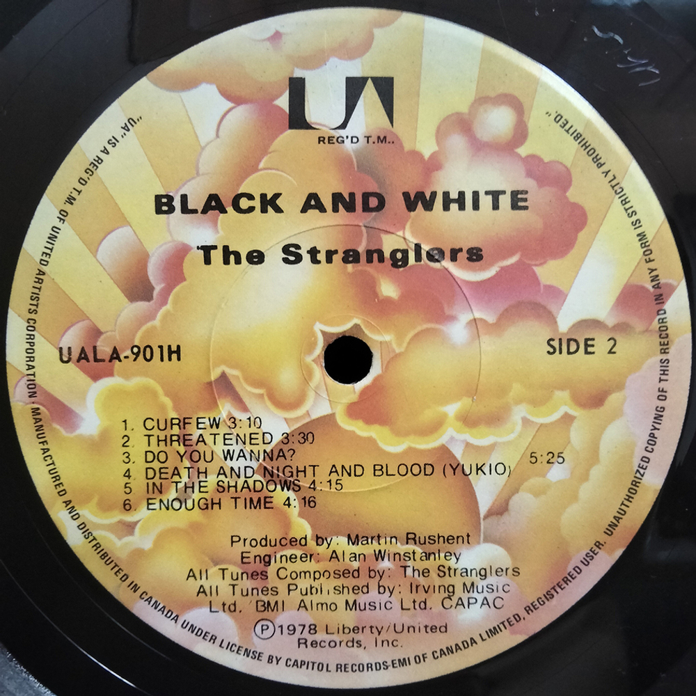 The Stranglers / Black And White (LP)