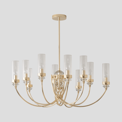 Люстра Crystal Lux SECRET SP10 GOLD