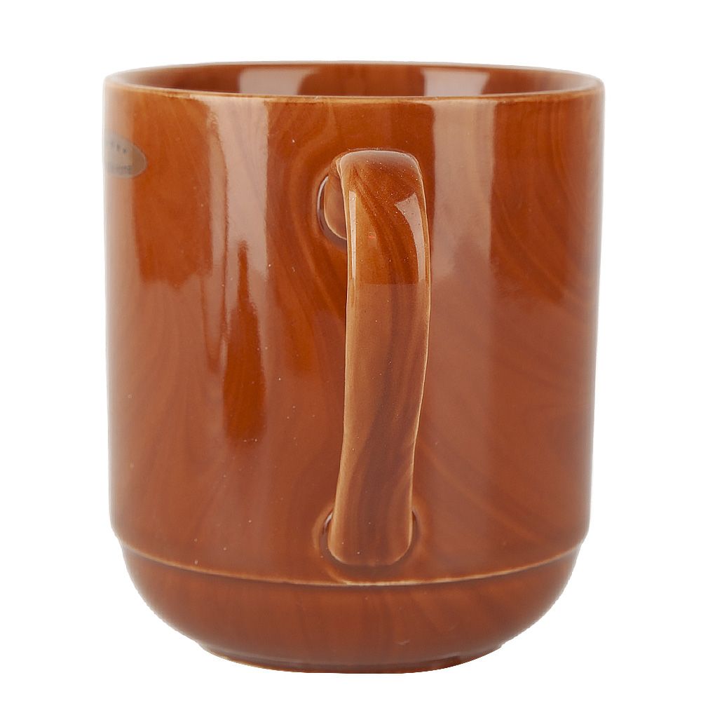 Кружка "Wooden Grain" v=320мл (min6) (фарфор) (транспортная упаковка)