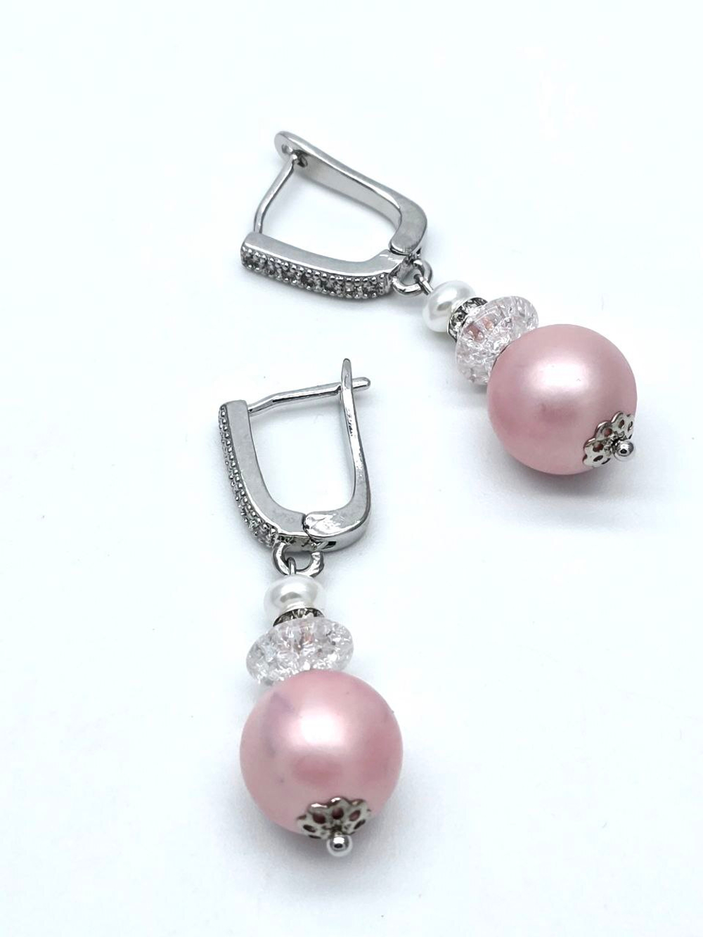 91003220 Серьги Selena Pearls
