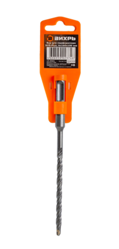 Бур по бетону ВИХРЬ 6x160x100