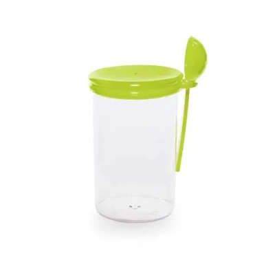 Банка для сыпучих продуктов с ложкой, 0,75л