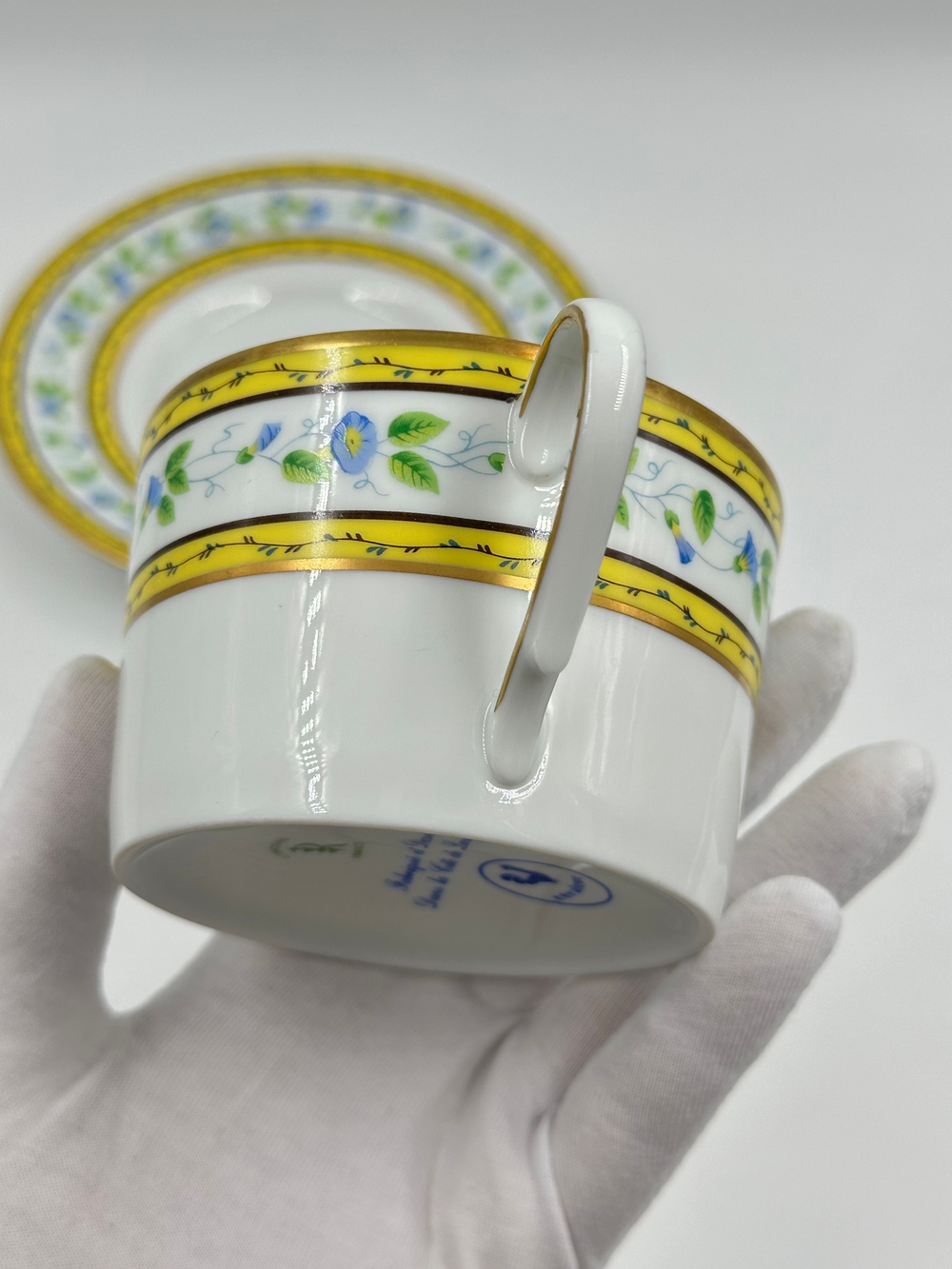 Чайная пара Raynaud Ceralene, Morning Glory Spray