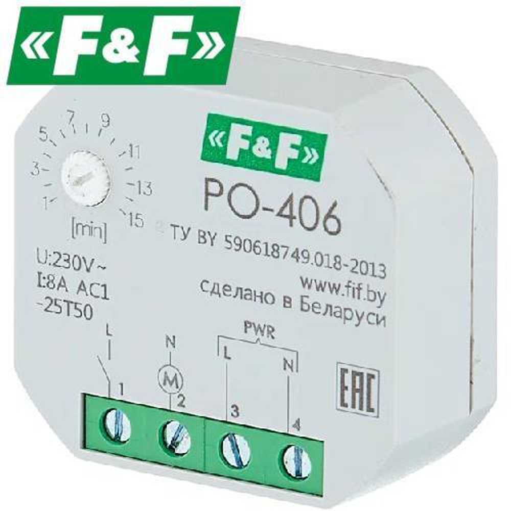 Реле времени (F&F) PO-406
