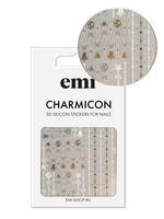 Charmicon 3D Silicone Stickers №226 Новогодний декор