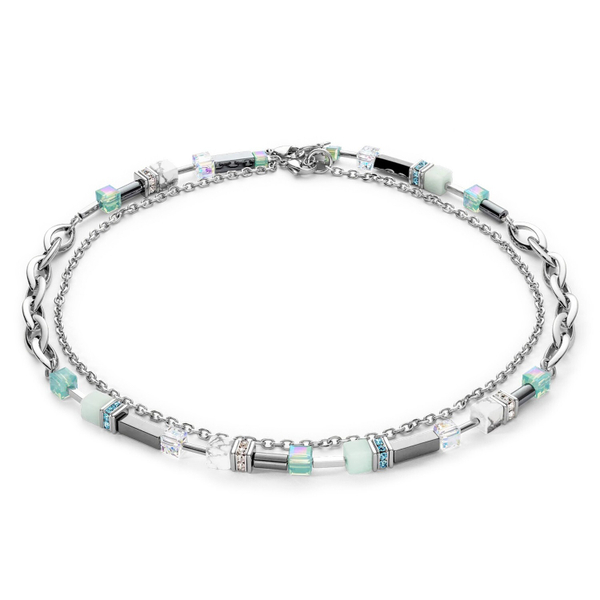 Колье-трансформер 4-in-1  Coeur de Lion Mint Green 4510/10-0522