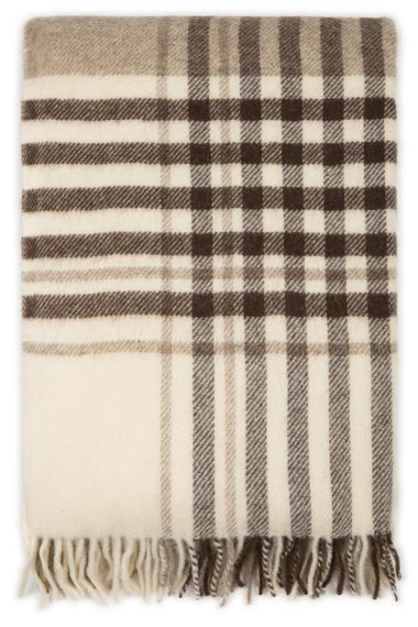 Плед DERION 9-00 из шерсти монгольских ягнят LITVILAS