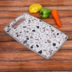 Доска разделочная «Stone» 23*37*1см Крошка светлая