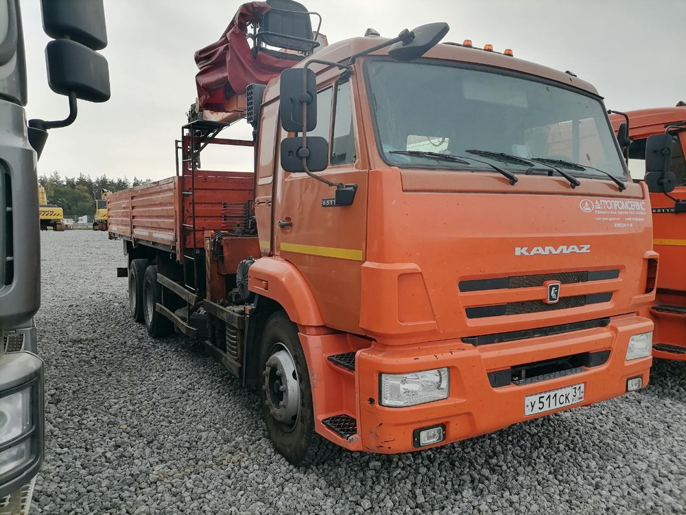 Агропромсервис 4382* на шасси КамАЗ 65115 6x4 Бортовой с КМУ 438230 (Дизельный, 11,8 л, 300 л.с., МТ