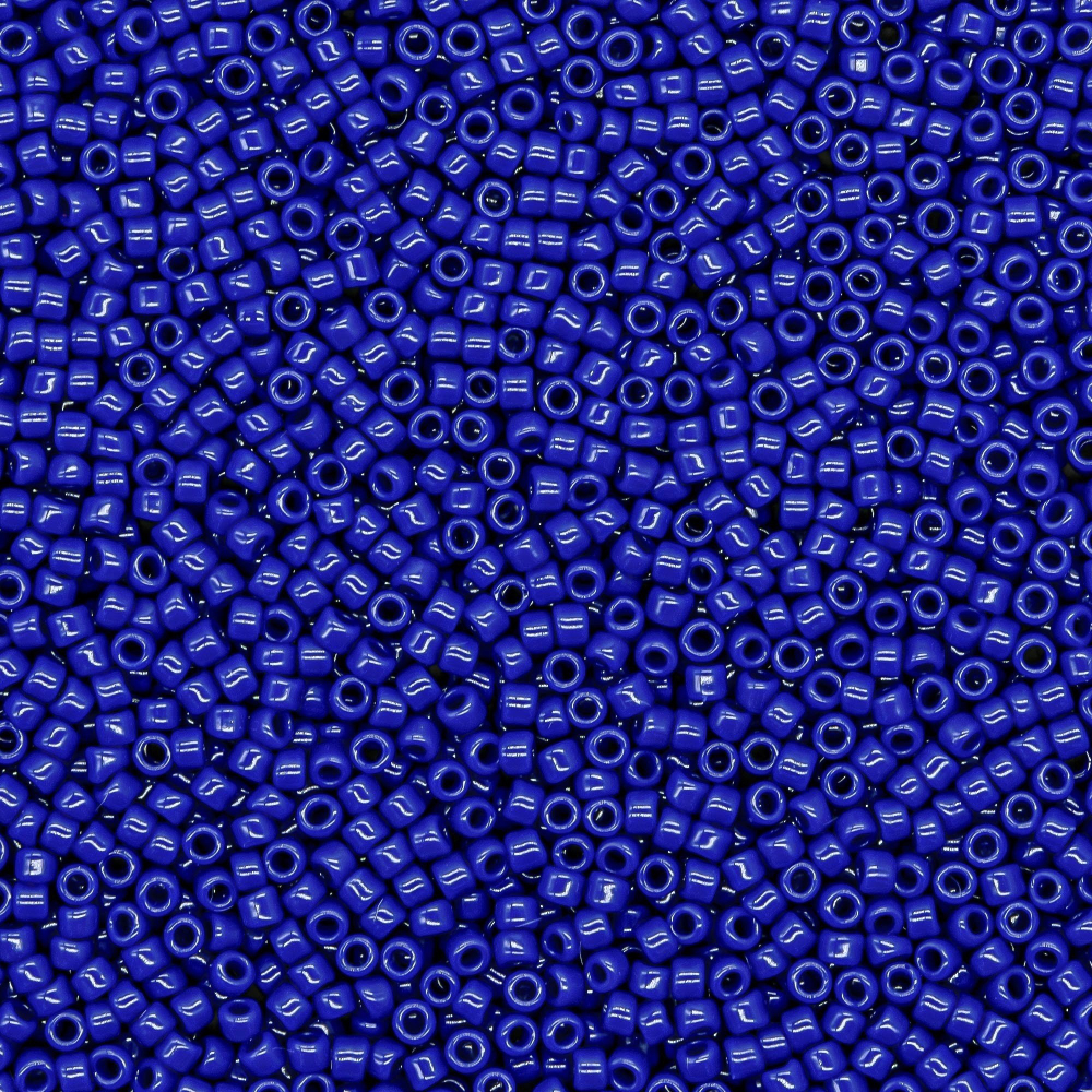 Японский бисер TOHO Round 15/0 (№48), непрозрачный глянцевый