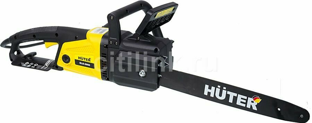Пила цепная электрическая Huter ELS-2000, 2000Вт, шина 40см, 3/8, 1,3-57звеньев