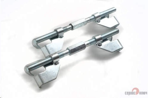 Ключ стяжки пружин усилен. (оцинкованная с лапами) (Сервис Ключ)
