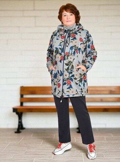 Толстовка из футера Грейс