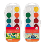 Акварель медовая "Мультики" 24 цвета, без кисти, пластик (Гамма)