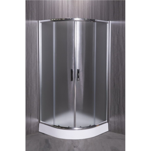 Душевой уголок Esbano ESUGR8025 100x100x200 Полукруглая цвет хром