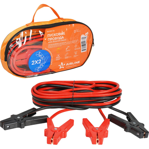 Провода для прикуривания автомобиля 600 А PROseries 5 м сумка для хранения, морозостойкие провода SA-600-06