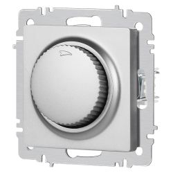 Светорегулятор Intro Accent 6-401-03 поворотный, 600Вт 230В, IP20, СУ, алюминий | Intro