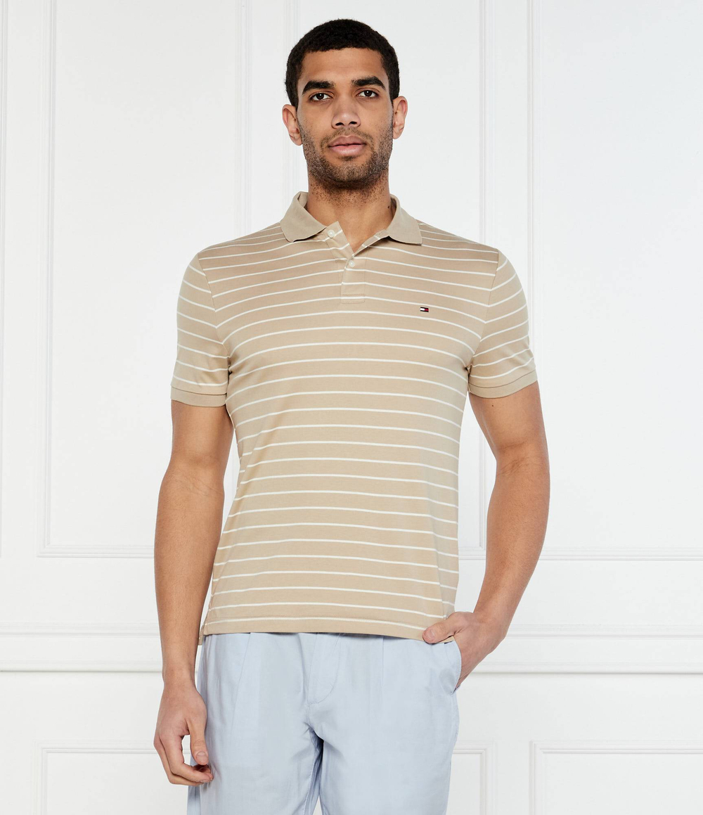 Поло Tommy Hilfiger - бежевый(MW0MW39994)