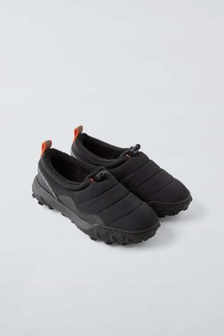 ZARA КРОССОВКИ WATER REPELLENT — SKI COLLECTION, ЧЕРНЫЙ