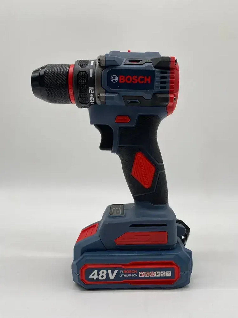 Bosch Дрель-шуруповерт, 48 В, 40 Нм, 2 АКБ