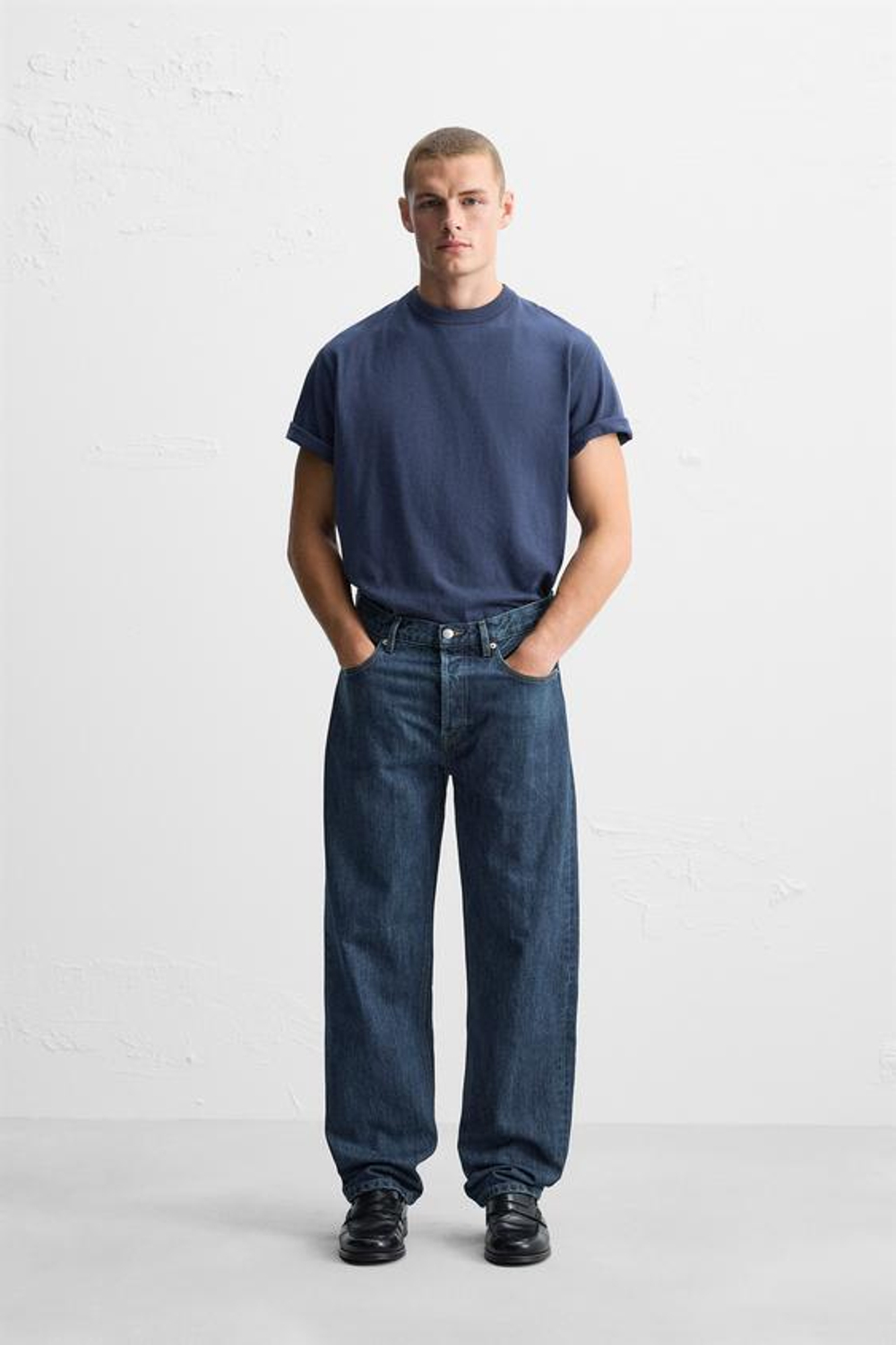 Jeans straight zara sales