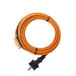 Кабель греющий саморегулирующийся пищевой модель SRP 10HTM2-CT, готовый комплект в трубу, 6м/60Вт RE