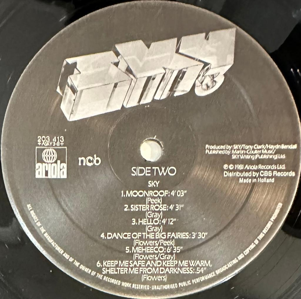 Sky- Sky 3 (Голландия 1981г.)