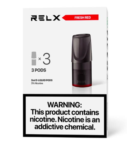 Купить Картридж RELX Classic 2ml - Fresh Red 1.8% (упаковка из 3шт)