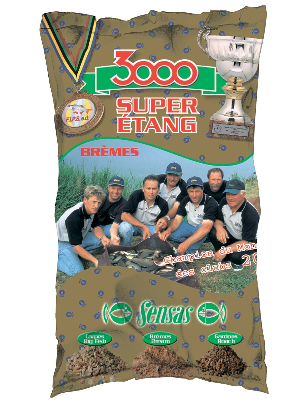 Прикормка Sensas 3000 Super ETANG Bremes 1кг
