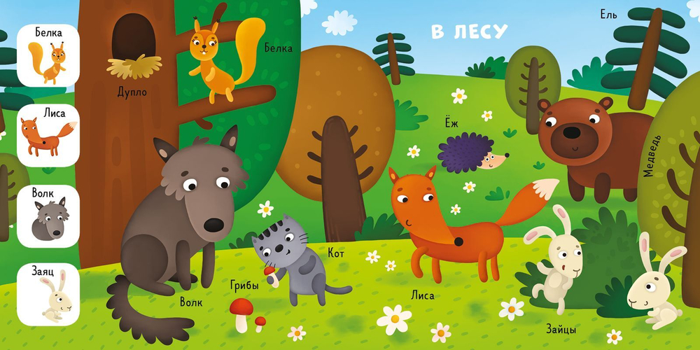 Найди, покажи, расскажи. Животные