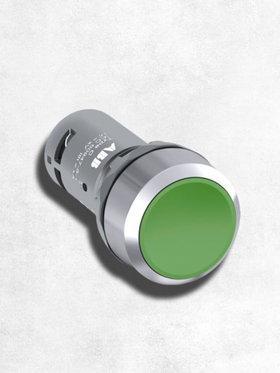 Кнопка зеленая СР2-30G-10 с фиксацией 1НО/ 1SFA619101R3012