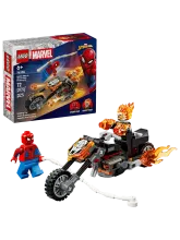 Конструктор Marvel 76335 Человек-паук против Гонщика