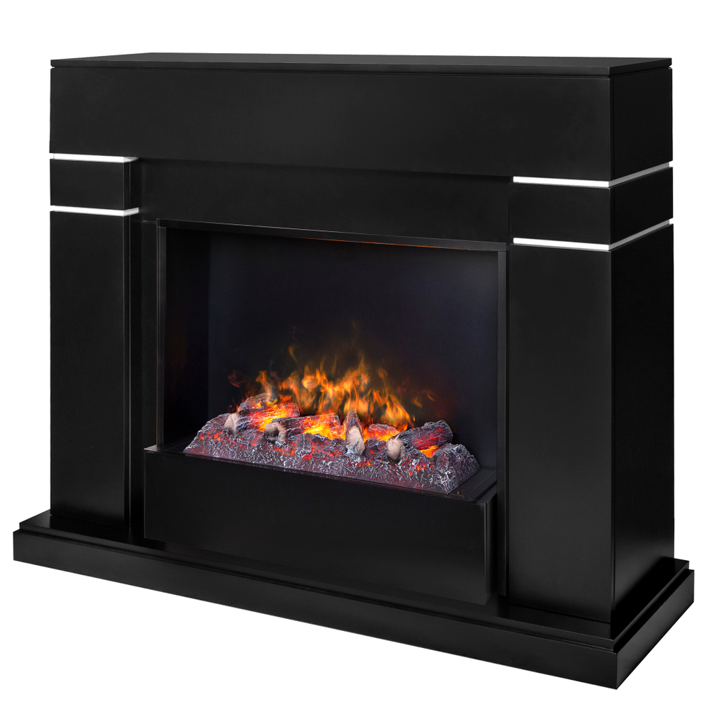 Каминокомплект Real Flame Lindelse 26 BLM с очагом 3D Cassette 630