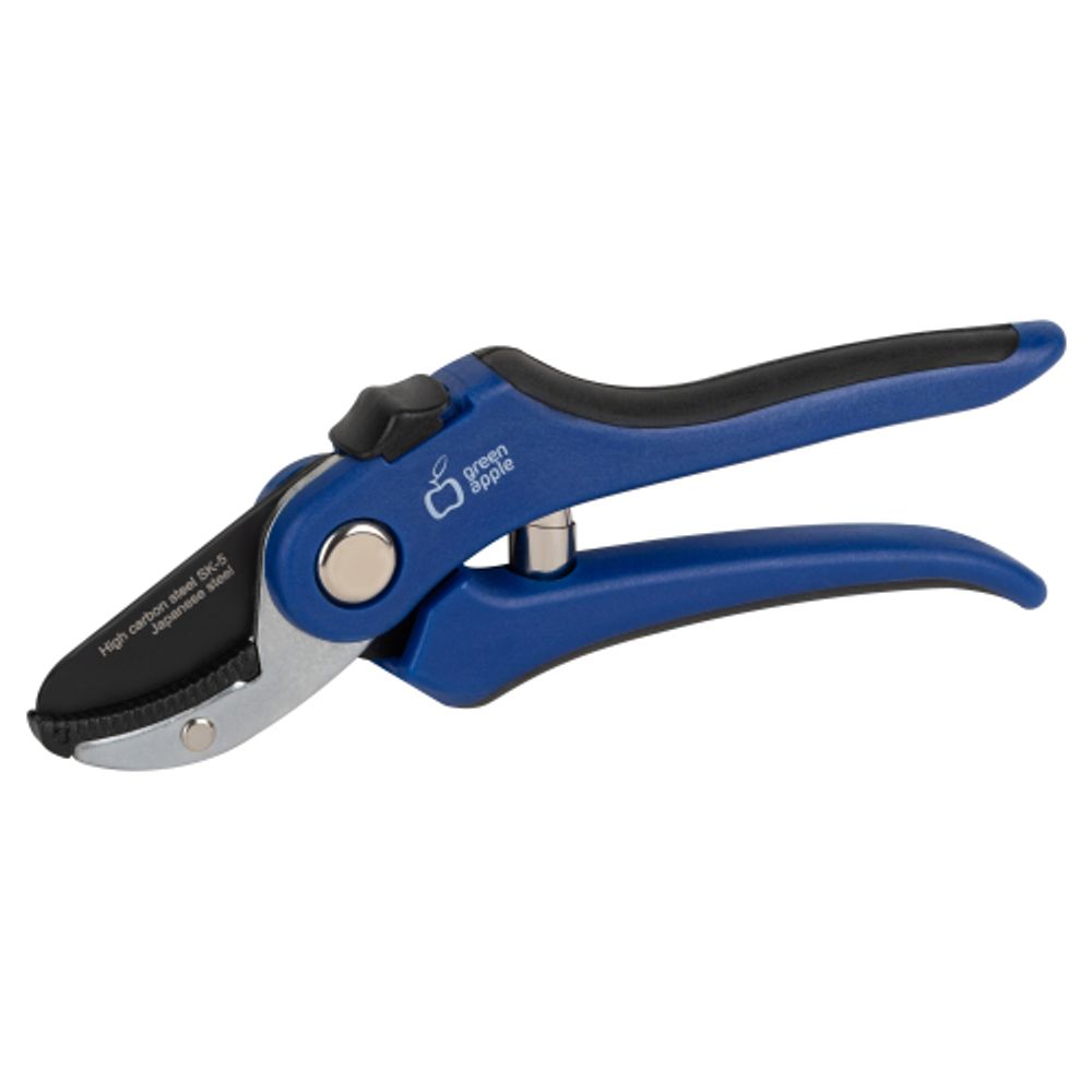 Секатор GREEN APPLE GASK10-60 садовый для дачи контактный | GREEN APPLE