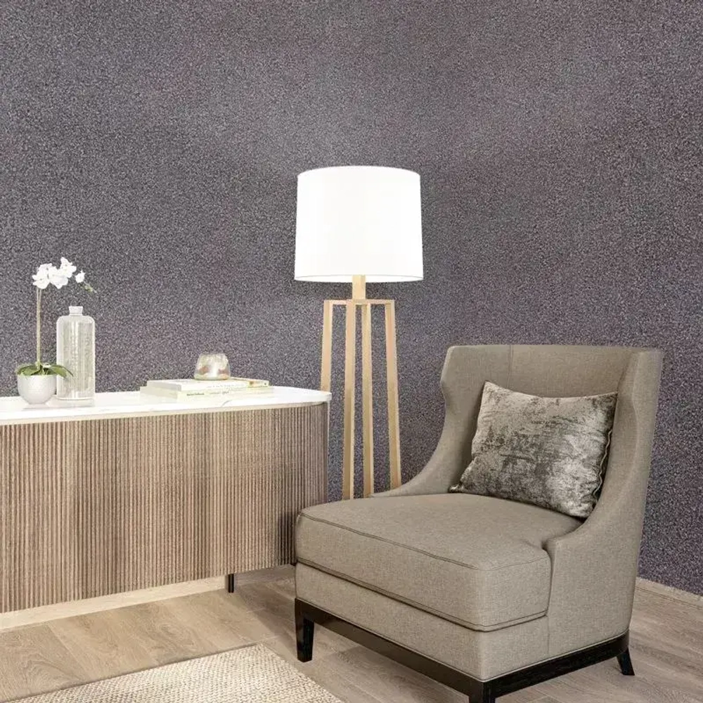 Обои флизелиновые Palitra life Portugal темно-серые 1.06 м PL72222-44