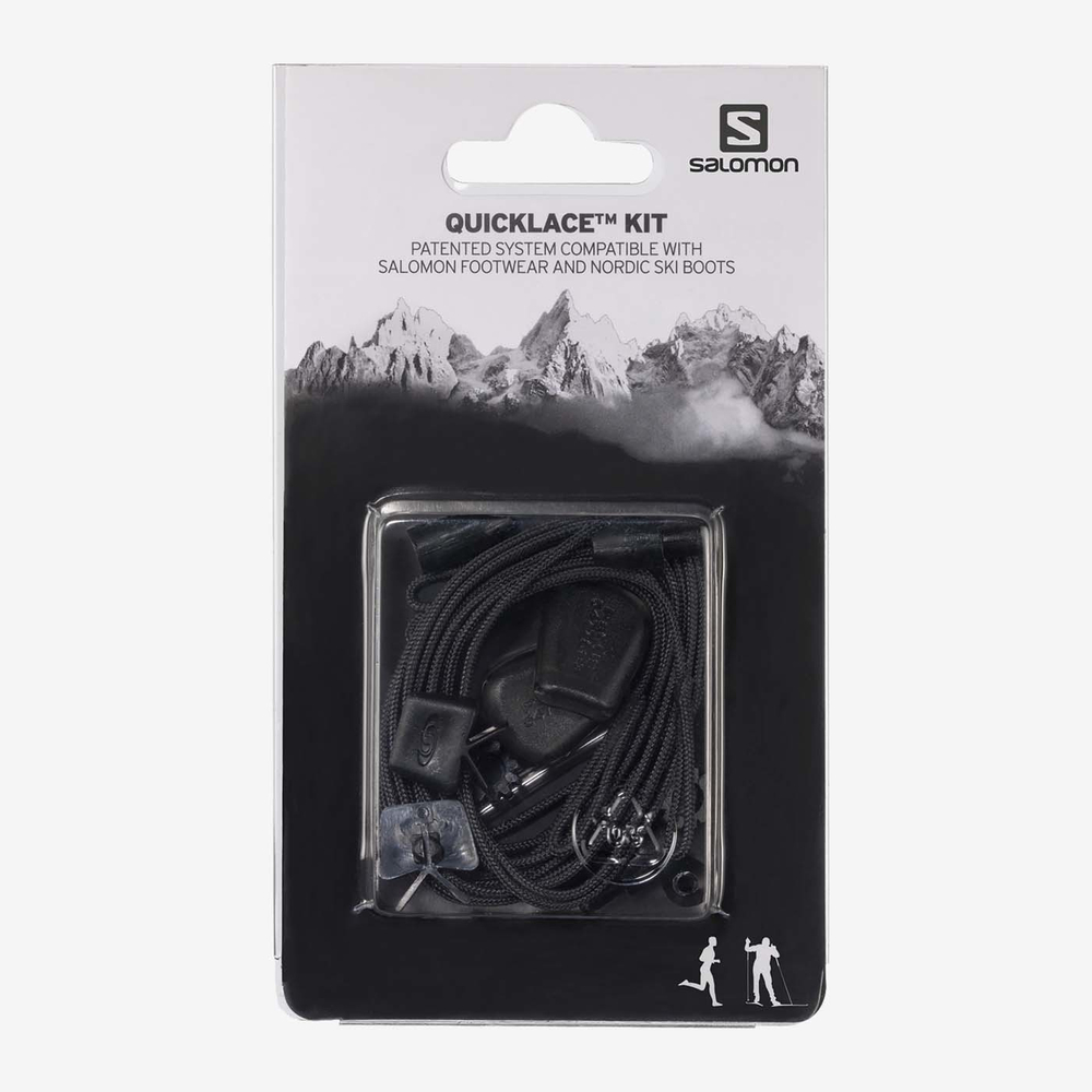 Шнурки Salomon QUICKLACE KIT Black