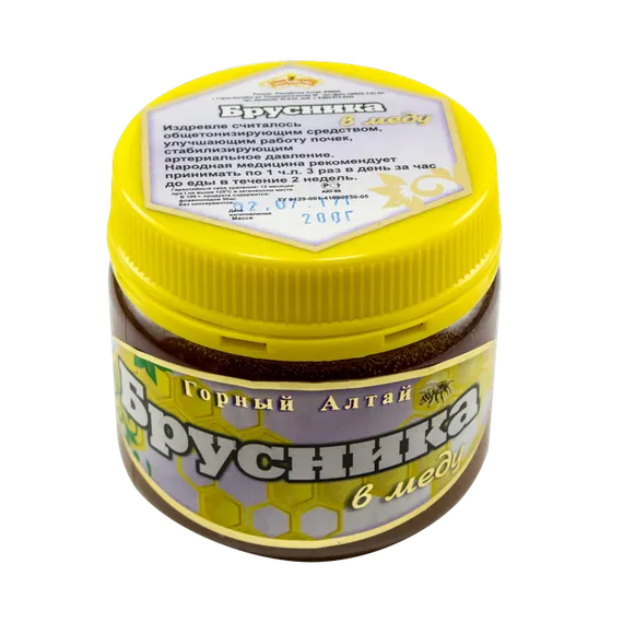 Брусника в меду