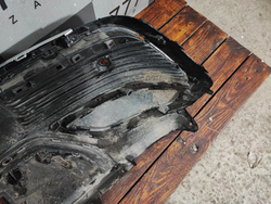 Юбка заднего бампера Hongqi HS3 1 23-нв Б/У Оригинал 2804113HT01