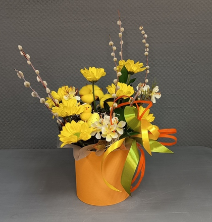 Шляпная коробочка «Пасха»